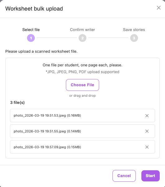 Гарын үсэгийн олноор байршуулах